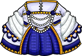 Sapphire Duchess Dress