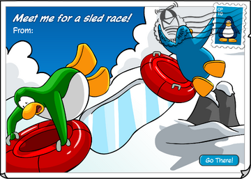 Club Penguin Sled Racing