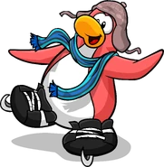 As seen in issue #47 of the Club Penguin Times, along with the Earflap Cap and the Hockey Skates.