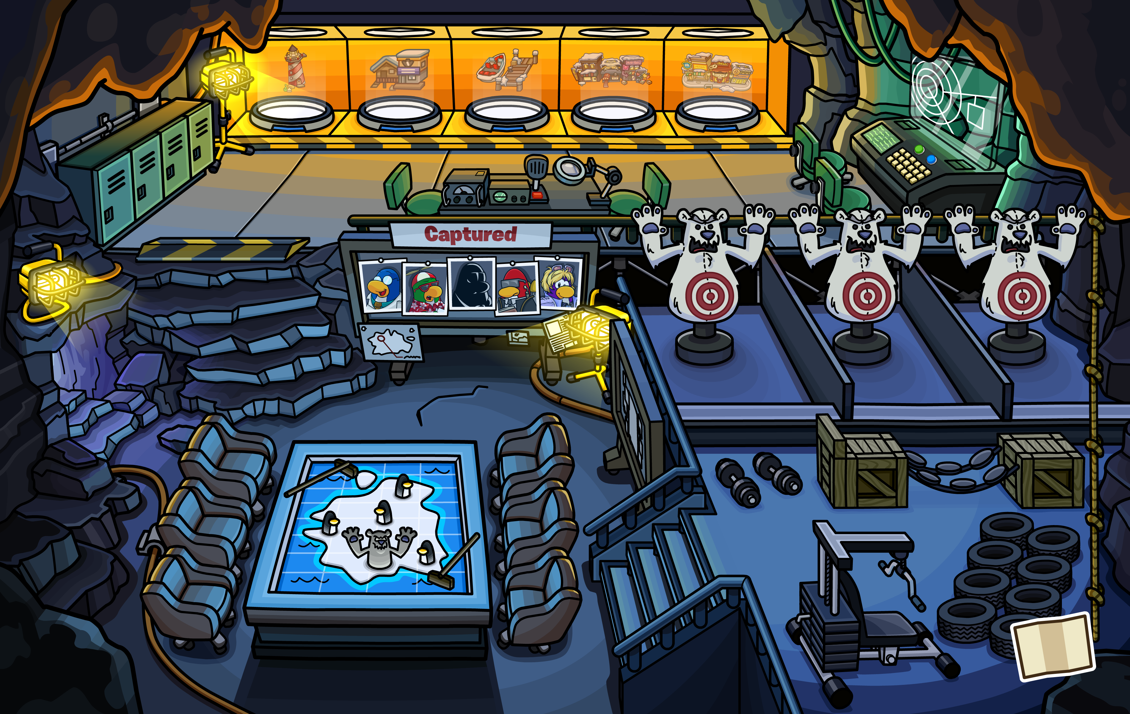 Hidden Dojo Room, Club Penguin Rewritten Wiki