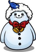 Santa Hat Snowman sprite 001