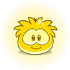 Gold Puffle Doll