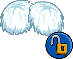 Blue Pompoms, Club Penguin Rewritten Wiki