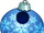 Blue Snowflake Bauble