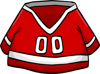 Red Hockey Jersey