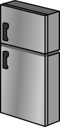 Stainless Steel Fridge sprite 003