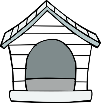 White Puffle House