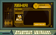 Field-Ops Main Screen