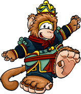 As seen in the April 2019 and April 2020 Costume Trunk catalog, along with the Monkey King Mask and the Monkey King Feet.