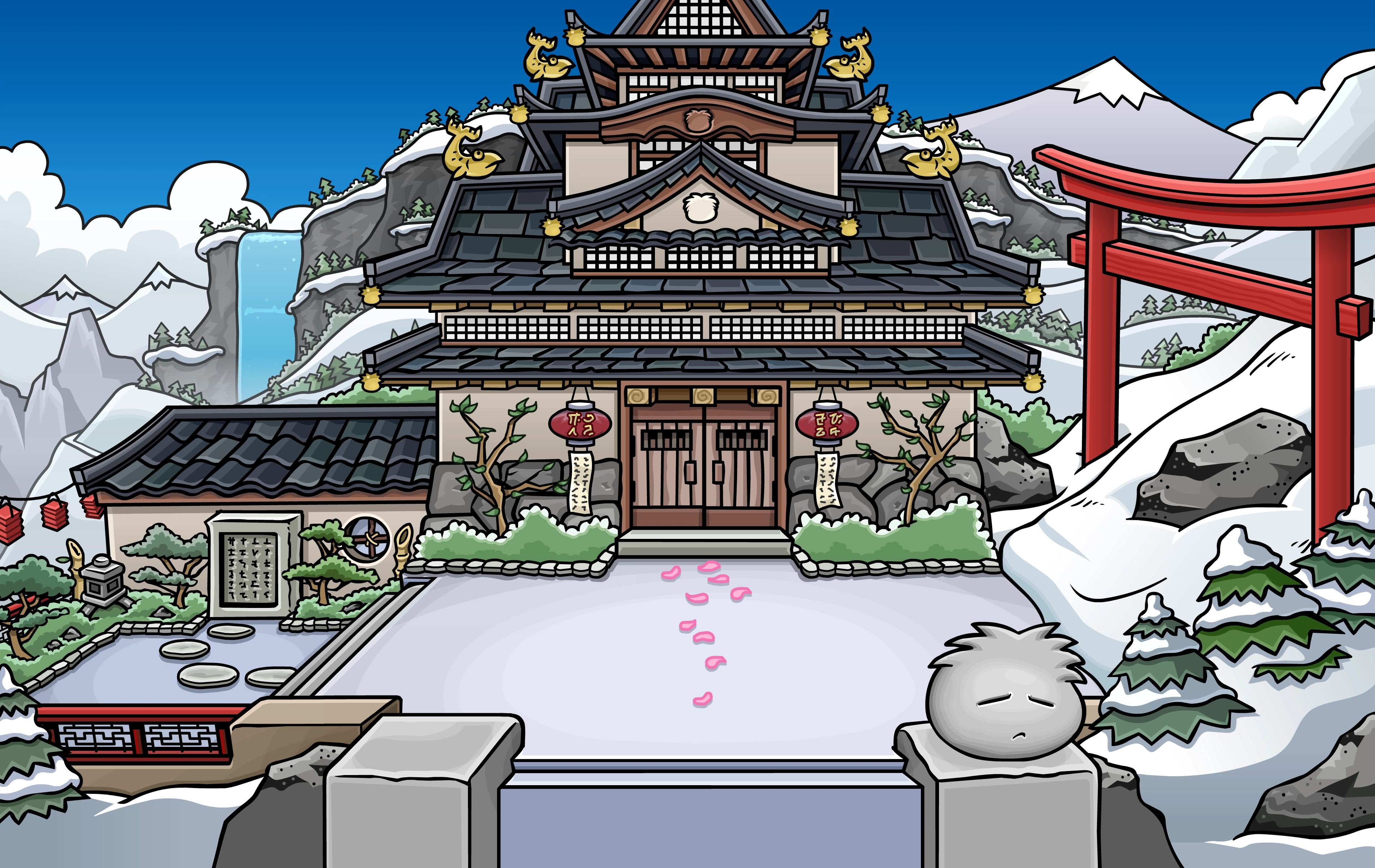 Hidden Dojo Room, Club Penguin Rewritten Wiki