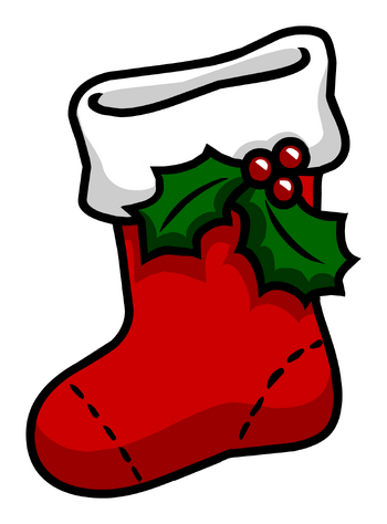 Holiday Stocking Pin