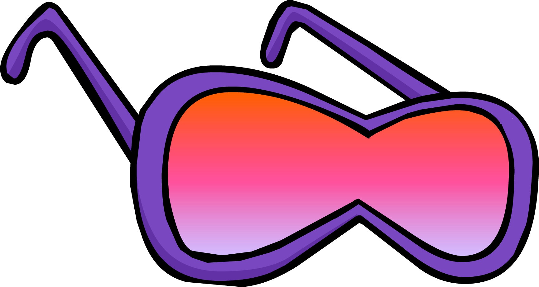Purple Sunglasses | Club Penguin Rewritten Wiki |