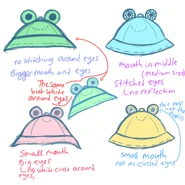 Froggy Hats concept art.