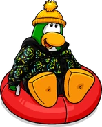 As seen in the Penguin Style Nov'17 catalog, along with the Yellow Toque.