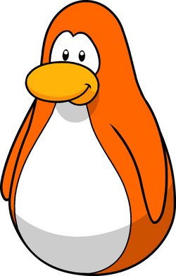 Image Penguin Png Club Wiki Fandom Powered - Club Penguin Orange Penguin,  png, transparent png