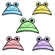 Froggy Hats original design.