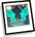 Aqua Fairy Background Icon