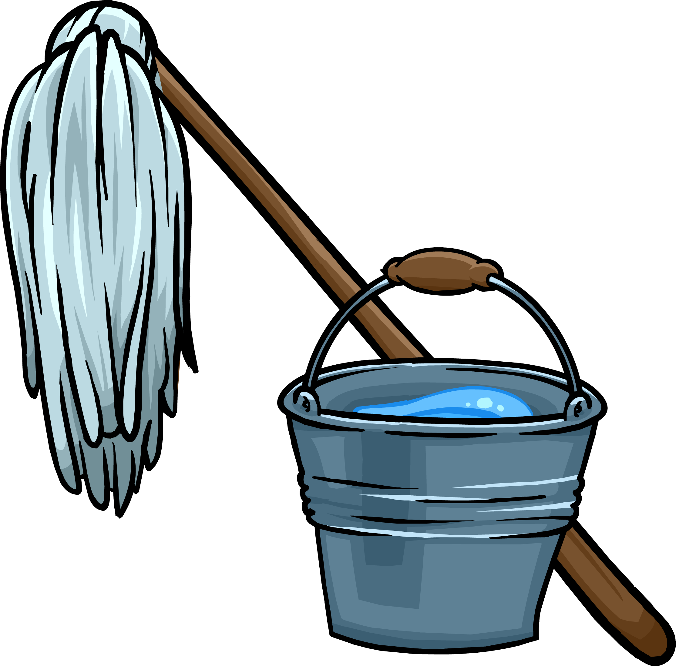 Mop and Bucket | Club Penguin Rewritten Wiki | Fandom