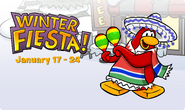 Winter Fiesta 2019 Login Screen