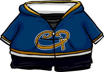 Blue CP Hoodie Outfit