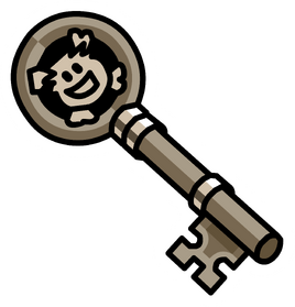 Rockhopper's Key Pin