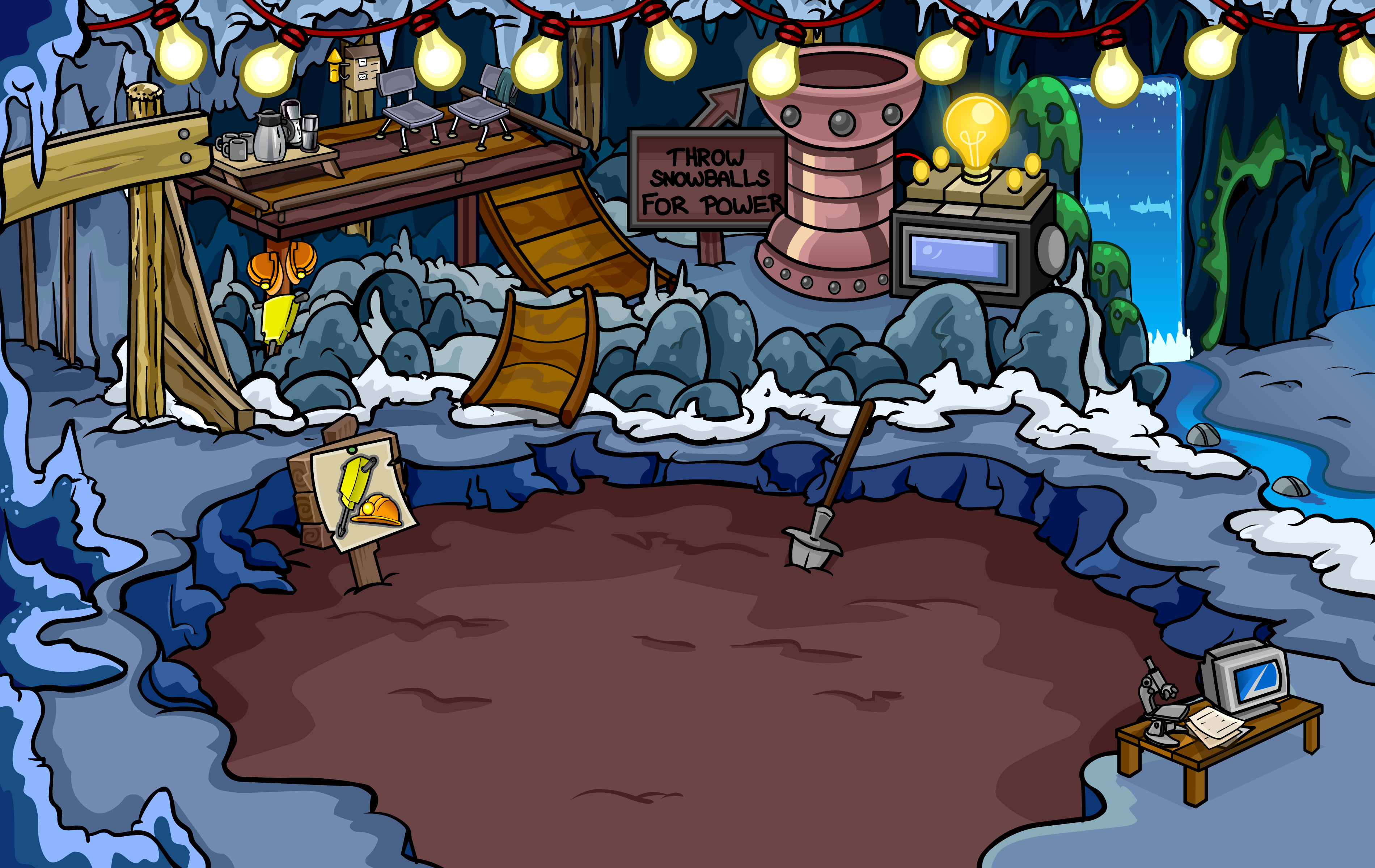 Cave Mine | Club Penguin Rewritten Wiki | Fandom