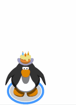 penguin happy birthday gif