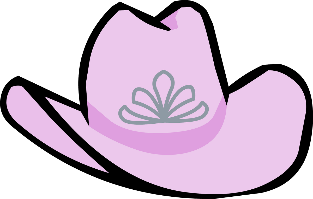Pink cowgirl hat discount