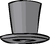 Grey Top Hat