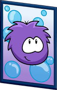 Purple Puffle Poster sprite 003