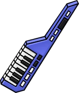 Purple Keytar