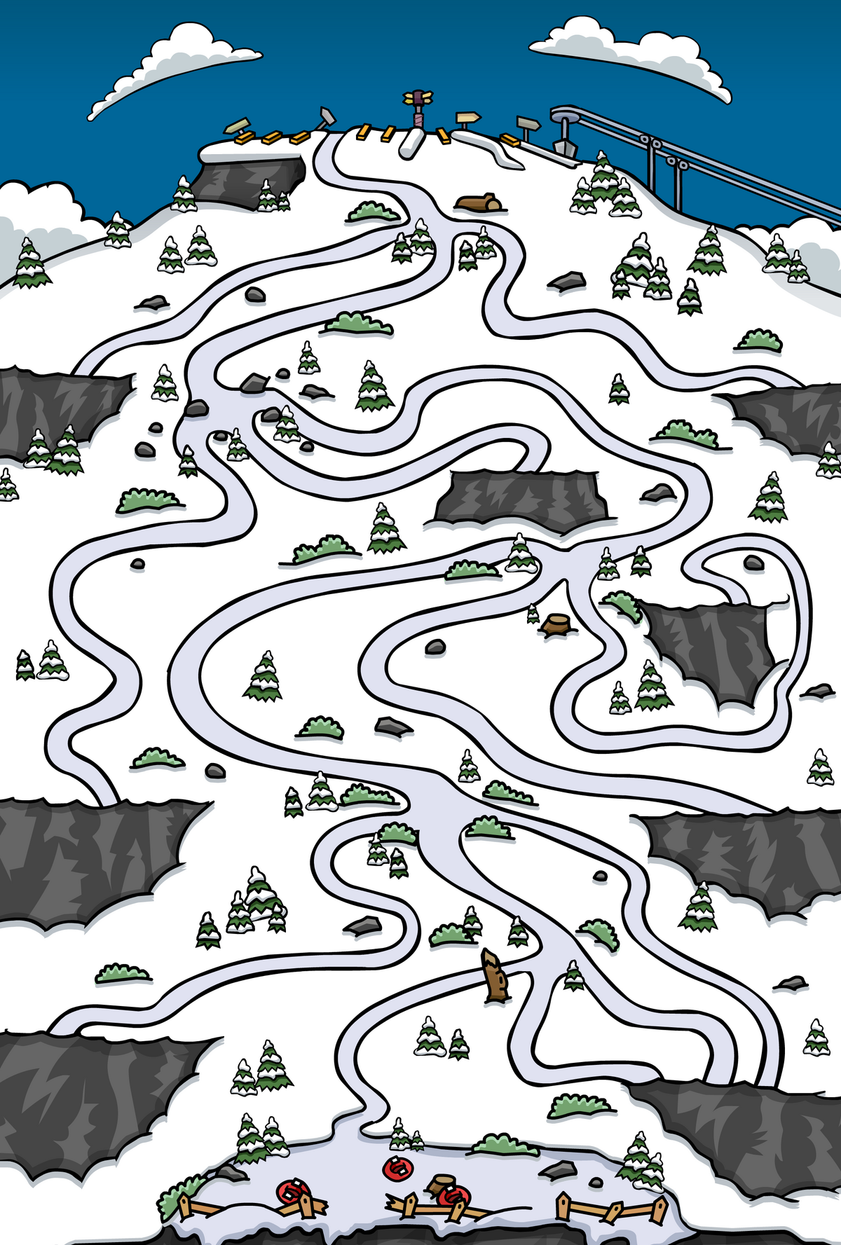 PSA Mission 4: Avalanche Rescue, Club Penguin Online Wiki