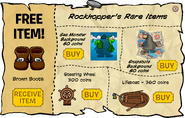 Rockhopper's Rare Items Jul 20