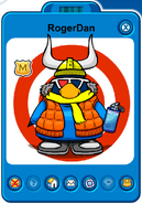 RogerDan Player Card - Mid February 2019 - Club Penguin Rewritten