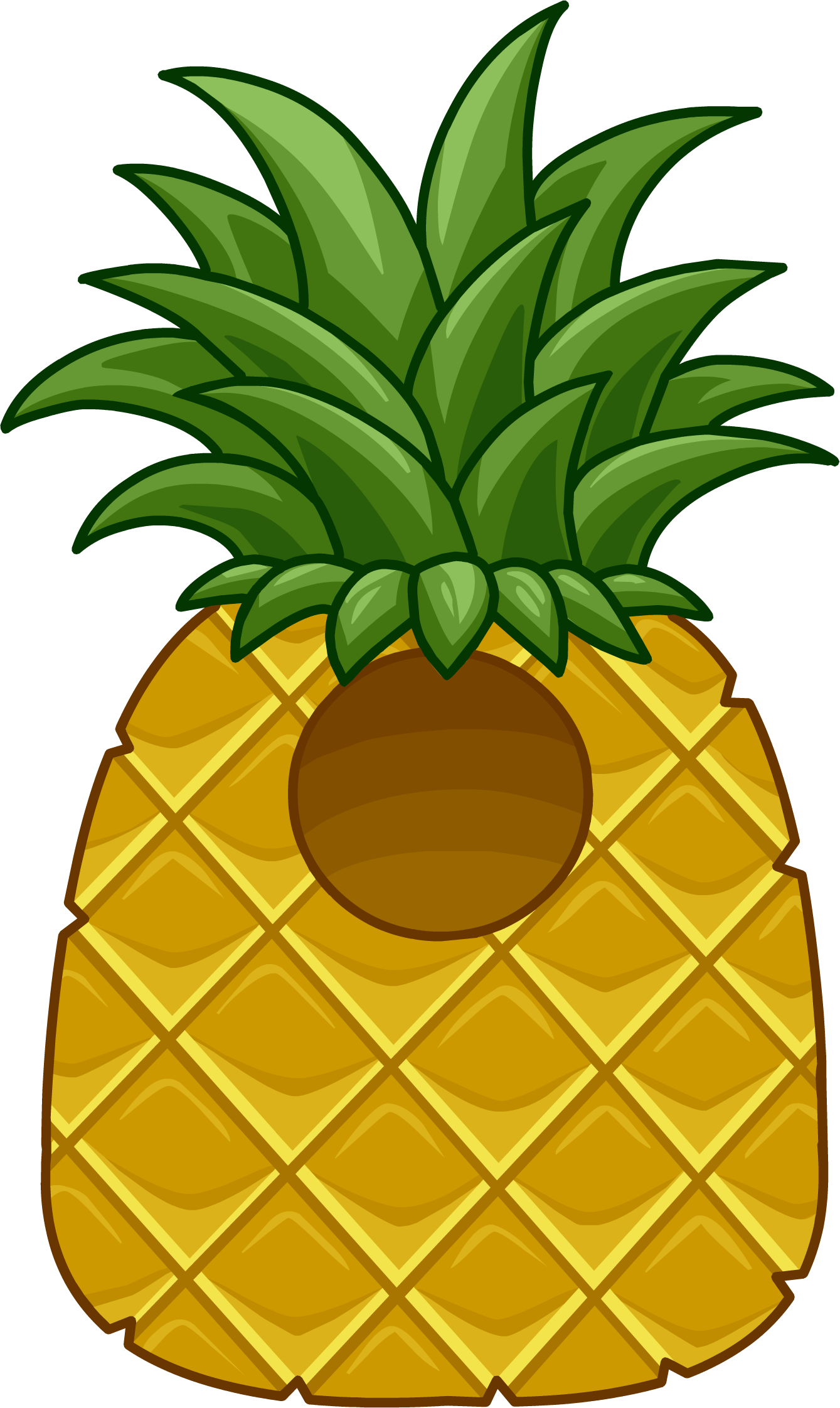 Pineapple Costume Club Penguin Rewritten Wiki Fandom - pineapple roblox id