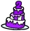 2nd Anniversary Cake Pin