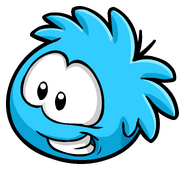 Blue Puffle Pin.