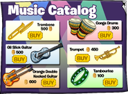 The catalog at Music Jam 2018.