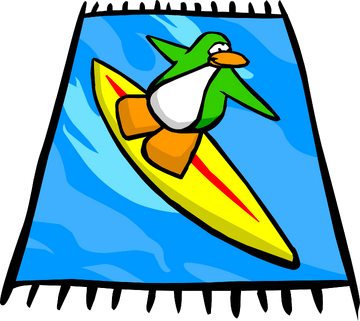Surf Beach Towel Club Penguin Rewritten Wiki Fandom