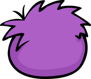 The Purple Puffle in the old furniture catalog.