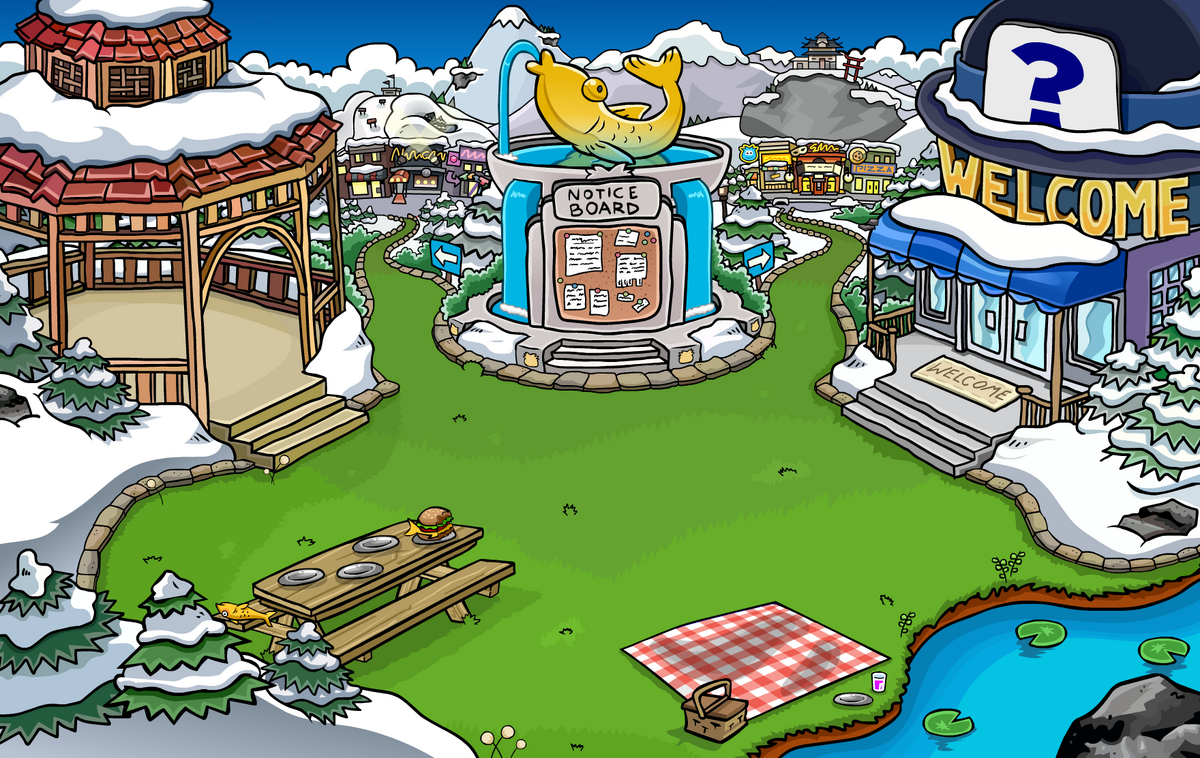Club Penguin Lore on X: CONTEXT: These rooms would've been accessed from  the Hub, which was a scrapped welcome room. (This image was shared in  2021.)  / X