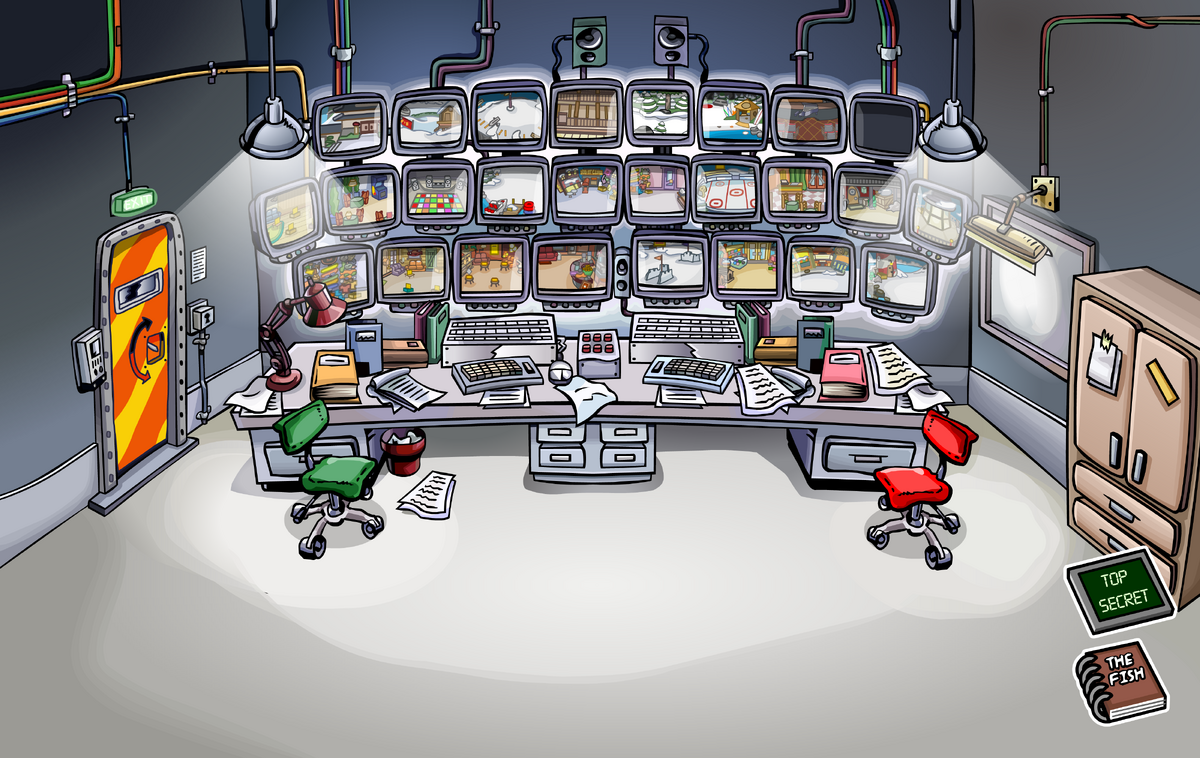 Exclusive Club Penguin Cheats: The HQ and Secret Elite Penguin Force Room  Decorated with Hidden Secrets!