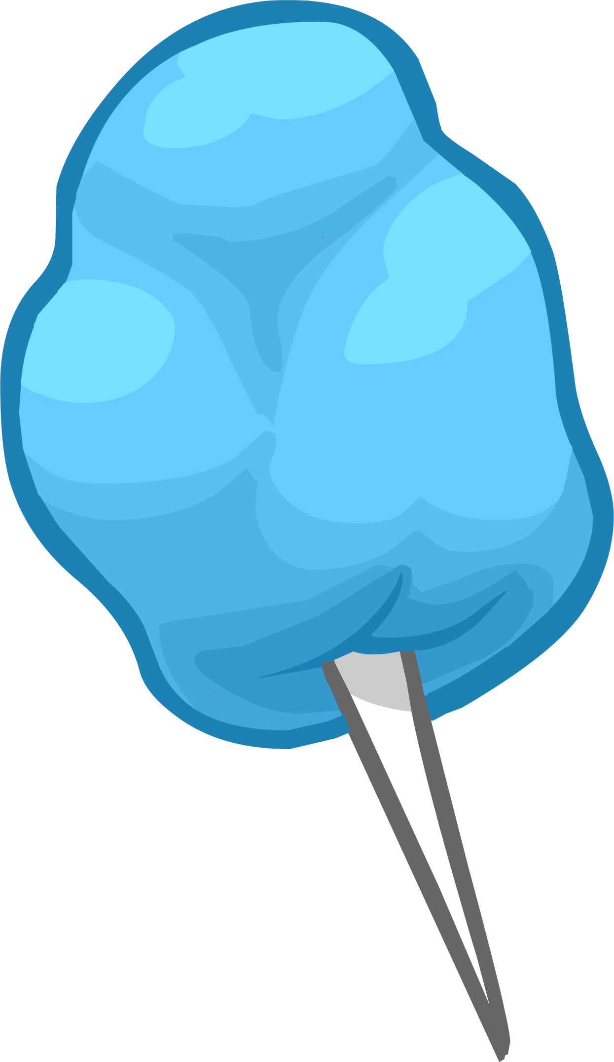 Blue Cotton Candy | Club Penguin Rewritten Wiki | Fandom