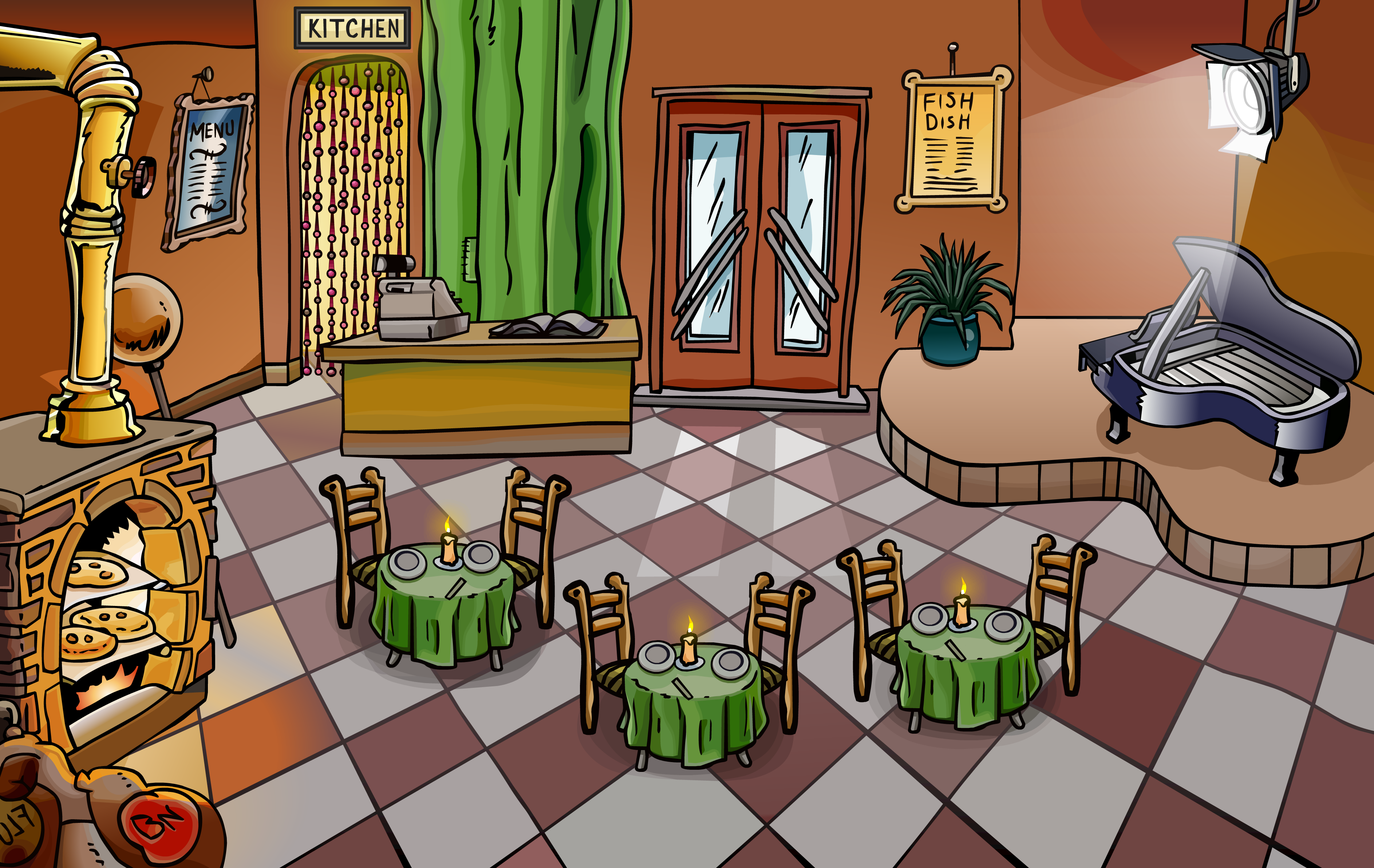 Pizza Parlor | Club Penguin Rewritten Wiki | Fandom