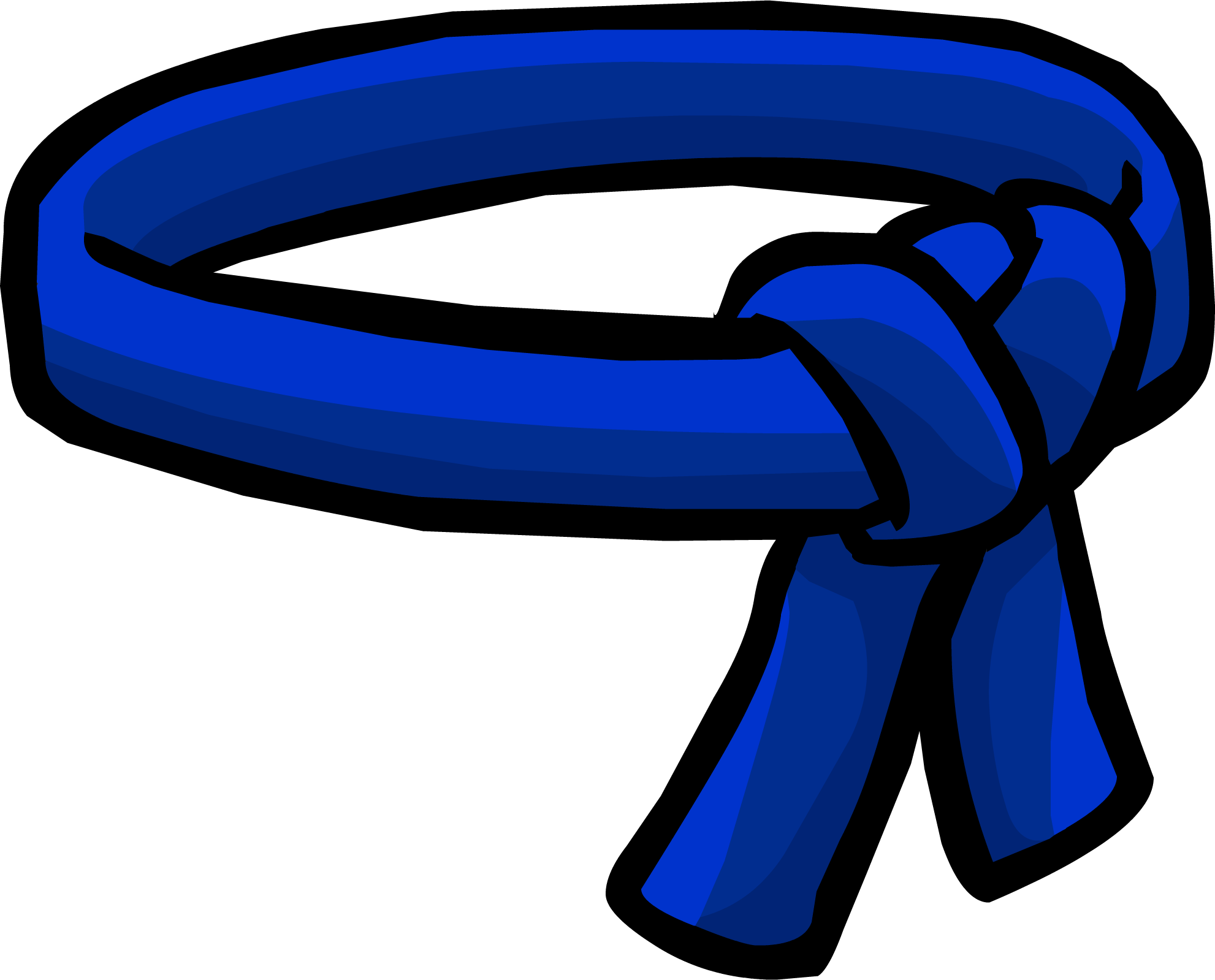 Blue Ninja Belt, Club Penguin Rewritten Wiki