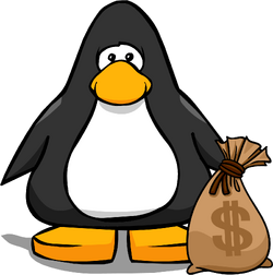 Money Bag, Club Penguin Rewritten Wiki