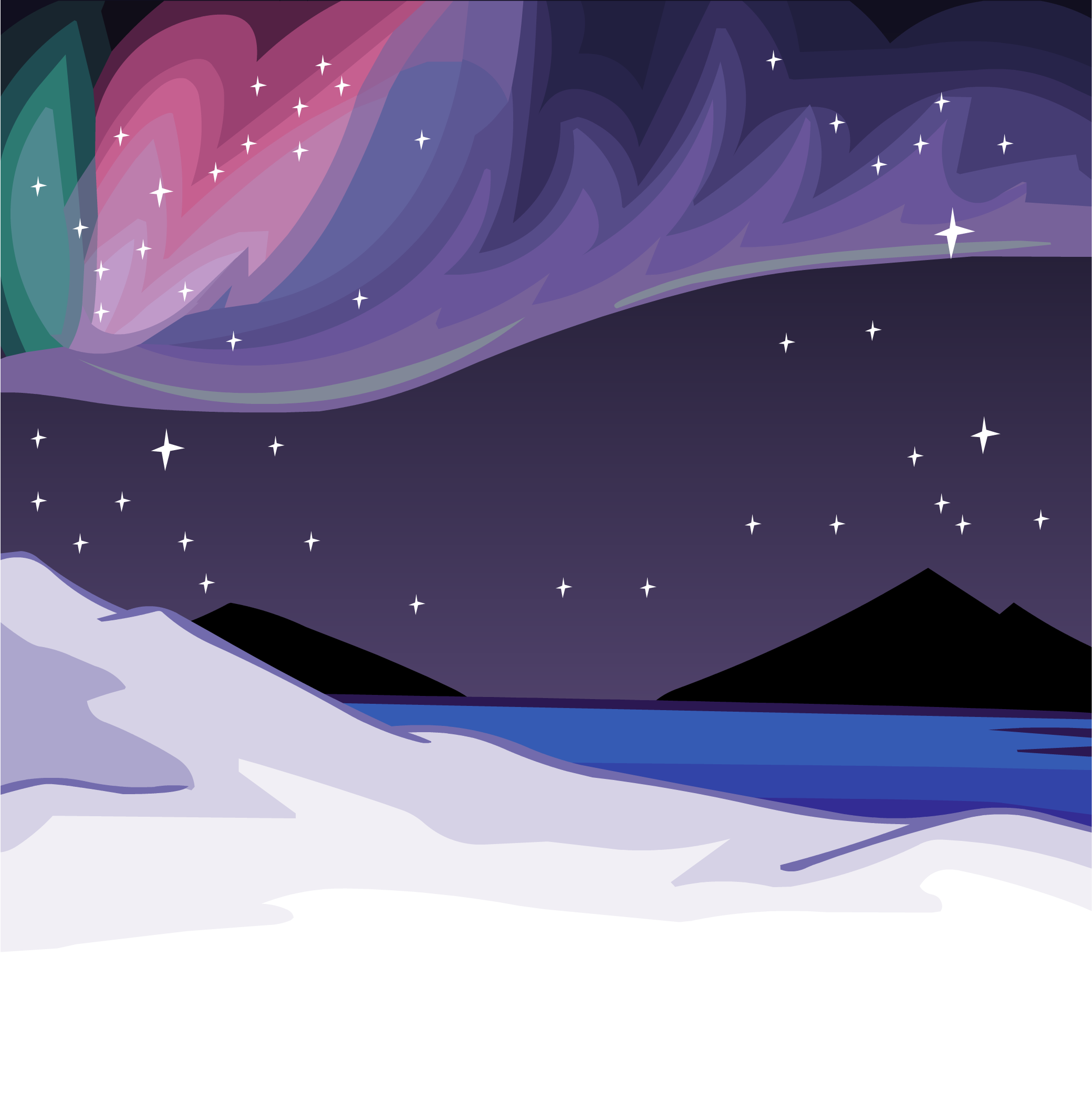 Aurora Background, Club Penguin Rewritten Wiki