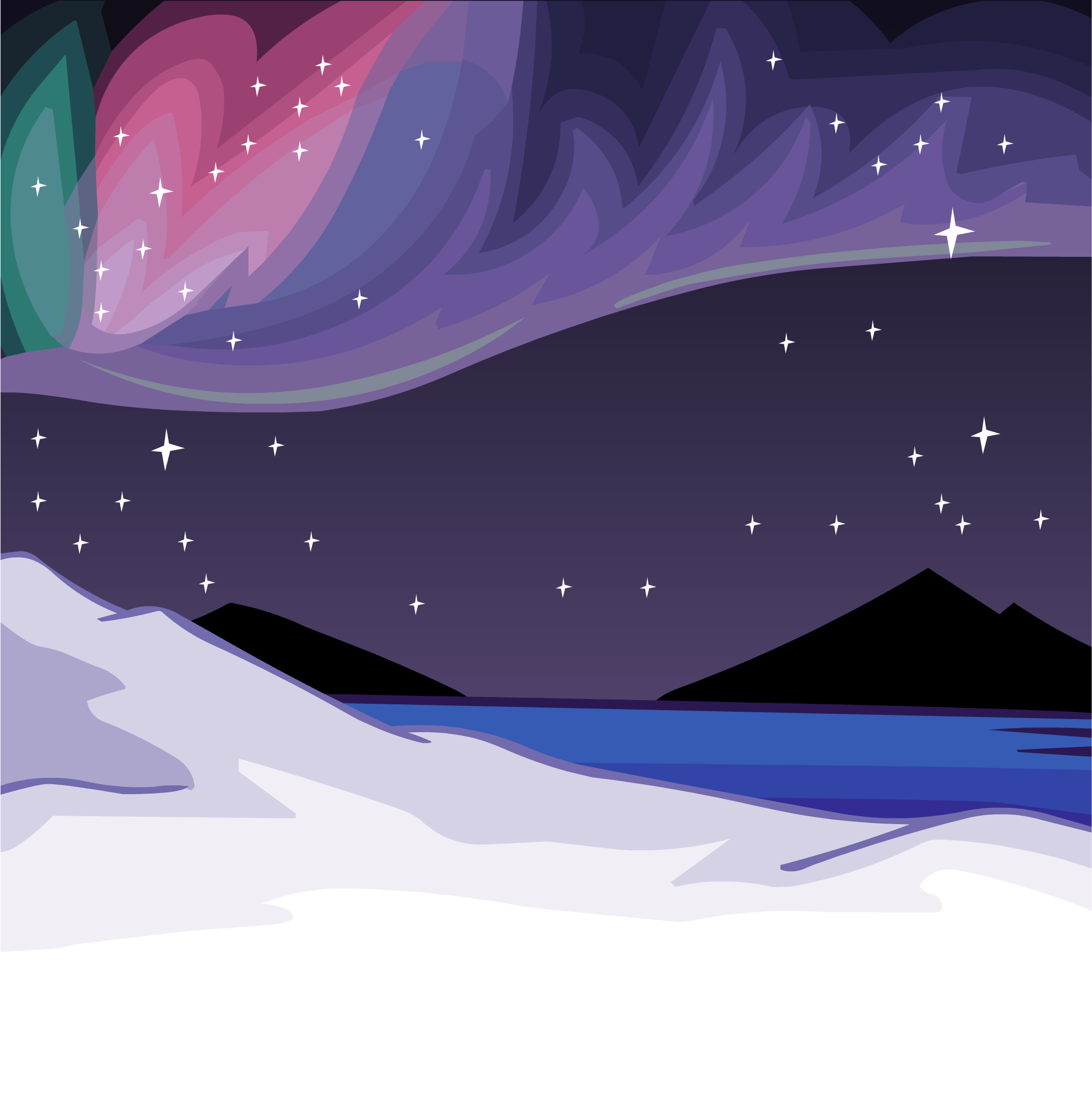 Aurora Background | Club Penguin Rewritten Wiki | Fandom