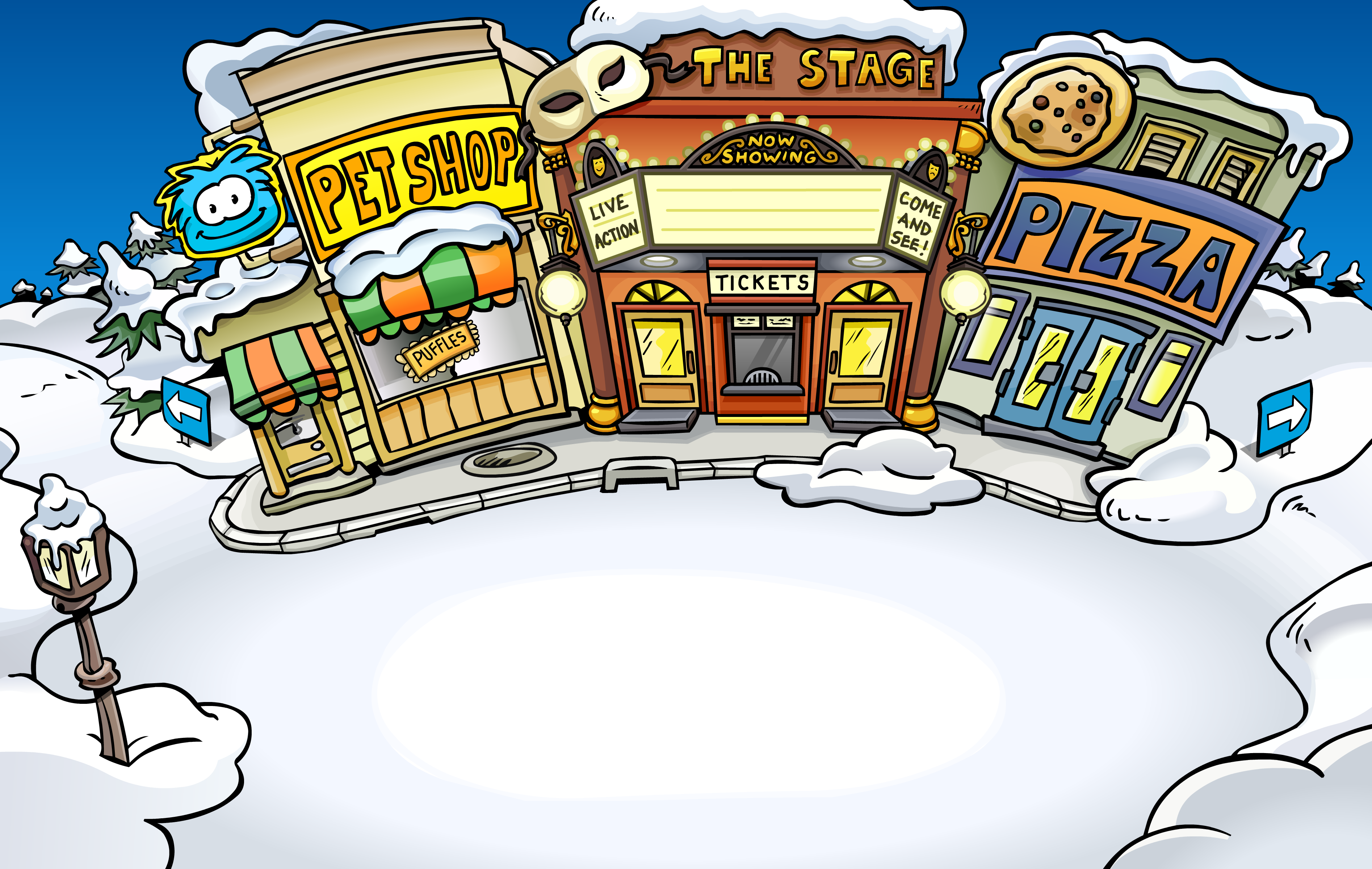 Plaza | Club Penguin Rewritten Wiki | Fandom