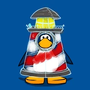Lighthouse Costume on a Player Card concept art.